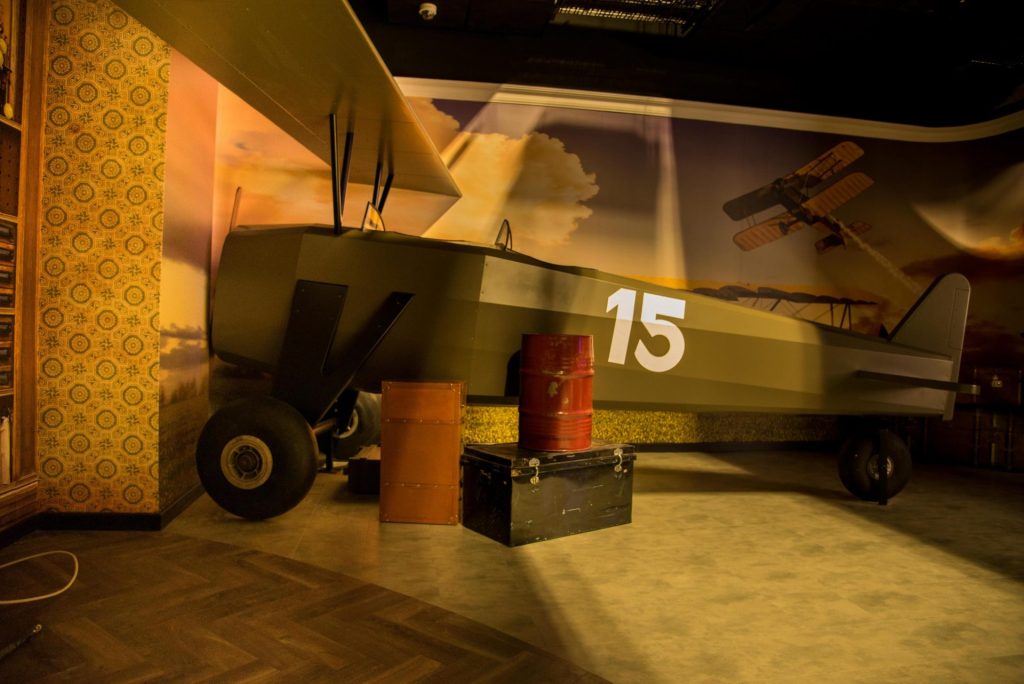 Kinderzimmer mit Rittermotiv