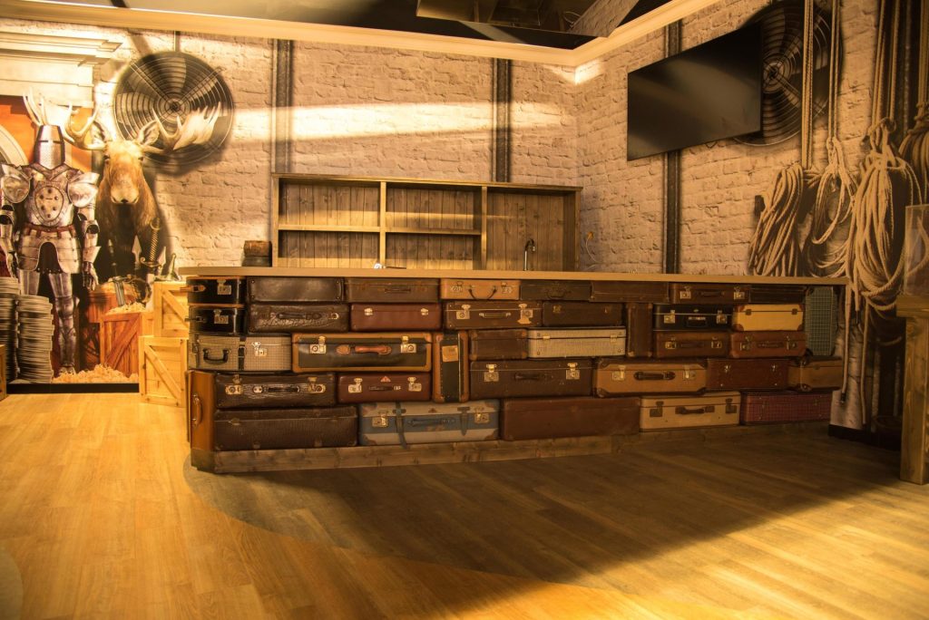 Kinderzimmer mit Rittermotiv