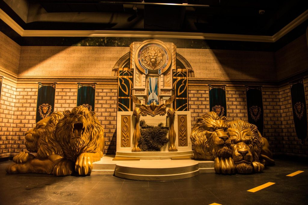 Kinderzimmer mit Rittermotiv